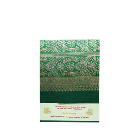 Sari notebook L groen