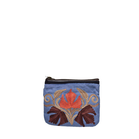 Portemonnee rafblauw