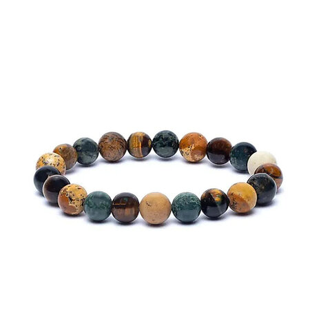 Armband jaspis tijgeroog