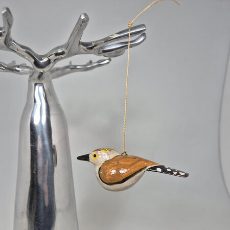 Troostvogel hangend bruin