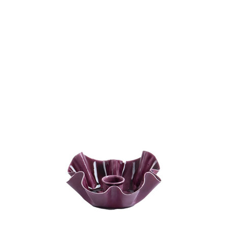 Kandelaar Mila mauve