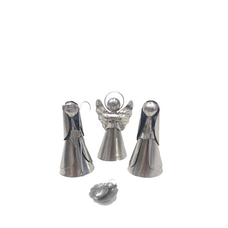 Kerstgroep blik 10 cm