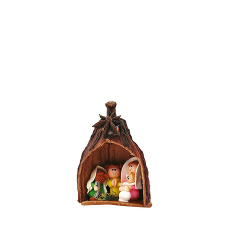 Kerstgroep cacaoschelp