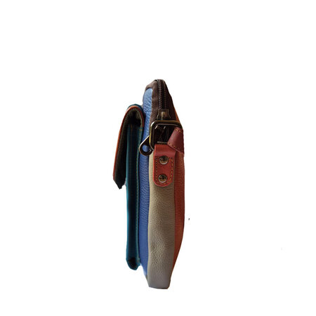 Schoudertas petrol