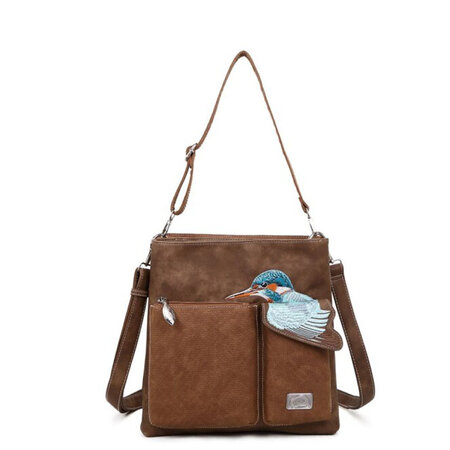 Schoudertas KS bruin cognac