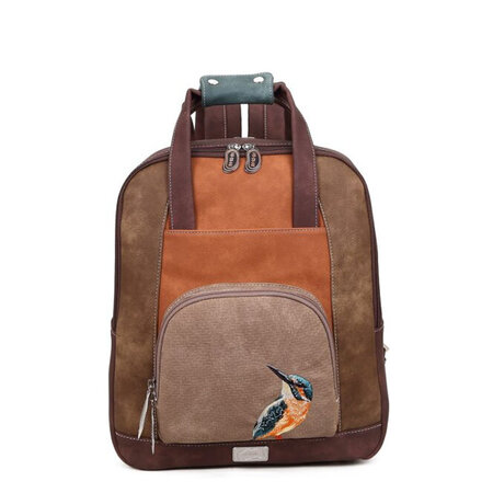 Rugtas PG cognac bruin