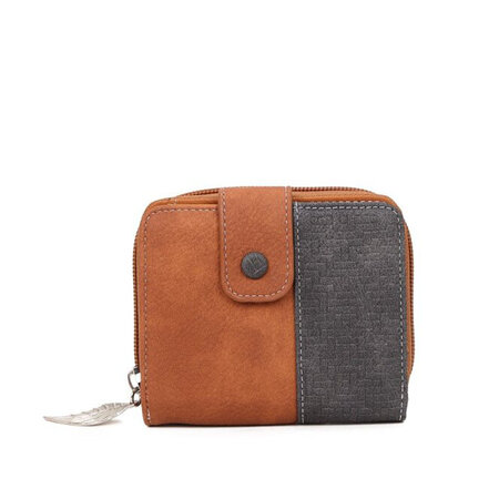 Portemonnee LTM cognac