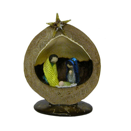 Kerstgroep in macademia