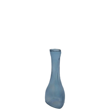 Blauw vaasje opaline