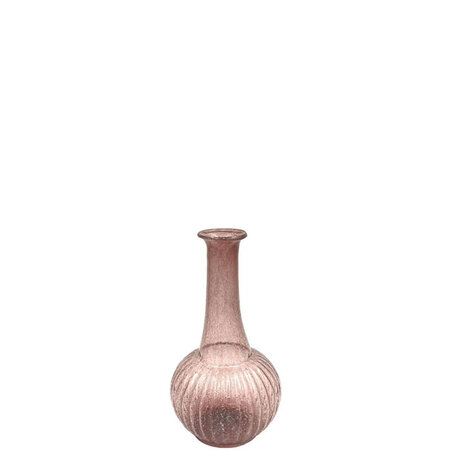 Vaas roze ribbels