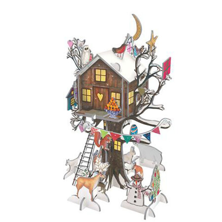 Adventskalender Boomhut sterrennacht