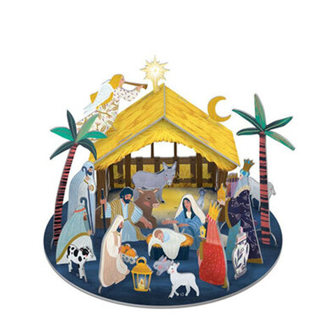 Adventskalender Kerstgroep L