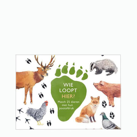 Memoryspel Wie loopt hier?