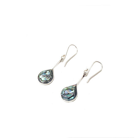 Oorbellen zilver pom river