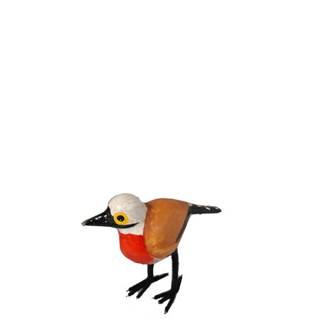 Troostvogel M gespikkelde staart