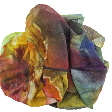 Sjaal 100% wol stemmig