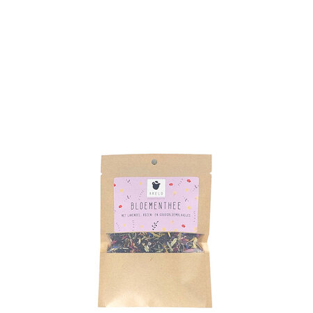Bloemen thee zakje