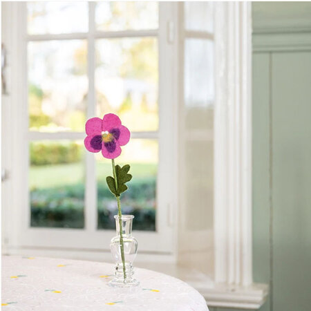 Viooltje fuchsia vilt