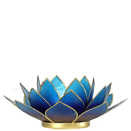 Lotus M violet blauw