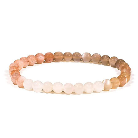 Armband maansteen 