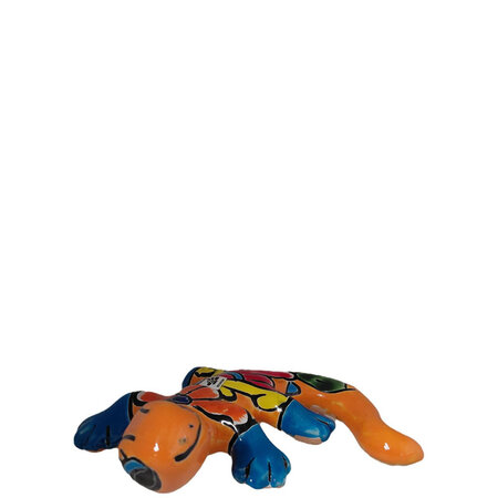 Salamander S keramiek Oranje - blauw