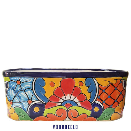 Bloembak keramiek 34 cm