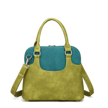 Hand-/ schoudertas Pippo groen blauw
