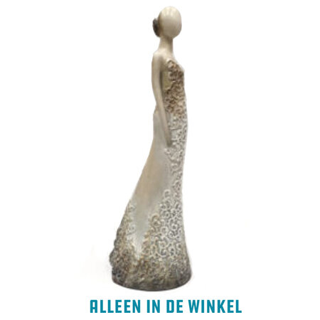 Vrouw Lesly albus 71 cm  