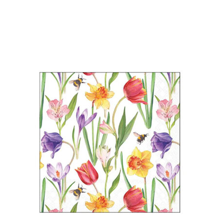 Servetten Flowers in spring 25