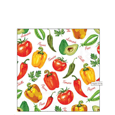 Servetten Vegetables 33
