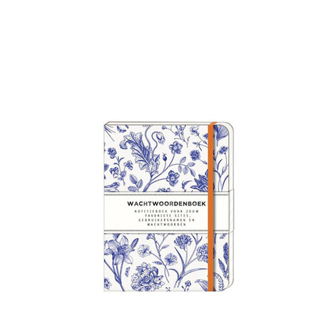 Wachtwoorden boekje Dutch Blue