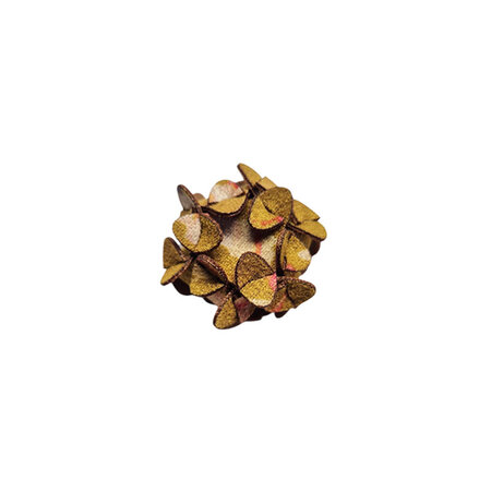 Broche Iris Ochre multi