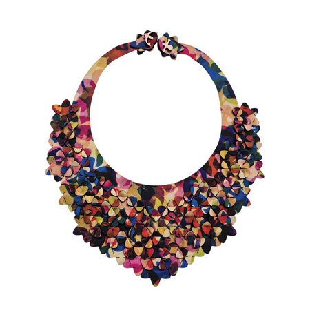 Ketting Iris Mozaiek 