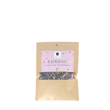 Bloemen thee zakje