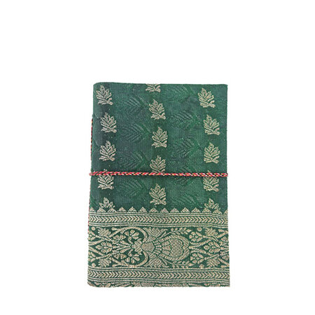 Sari notebook groen
