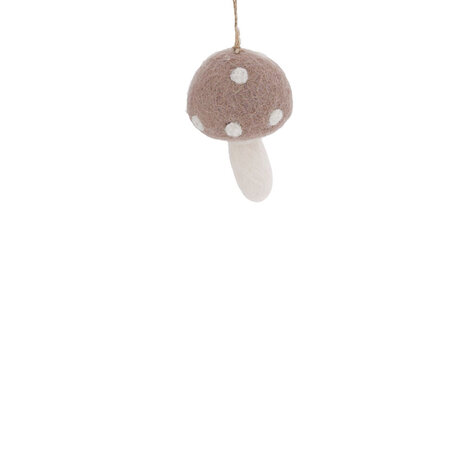 Hanger paddenstoel taupe