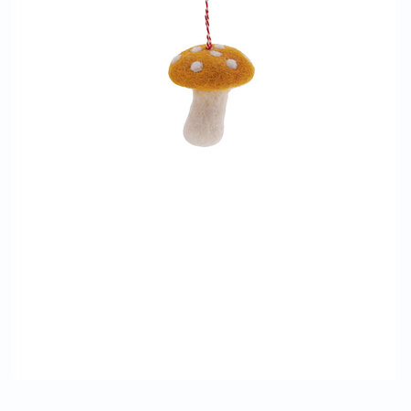 Hanger paddenstoel geel