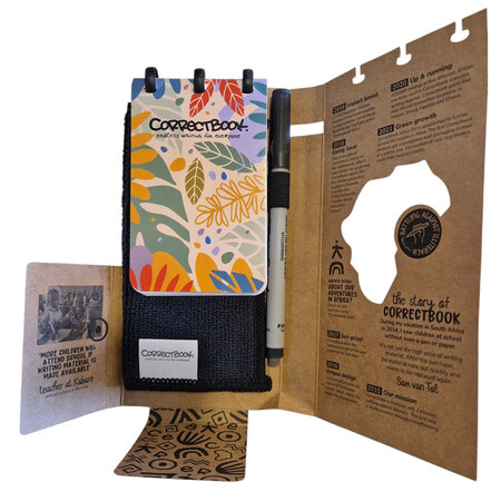 Correctbook Pocket A7 botanical beauty