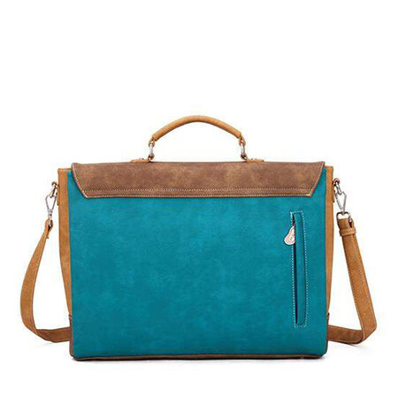 Tas Busy Bird bauwgroen bruin