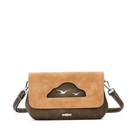 Tas Cloudy groen bruin