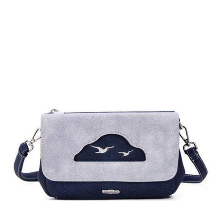 Tas Cloudy blauw grijs