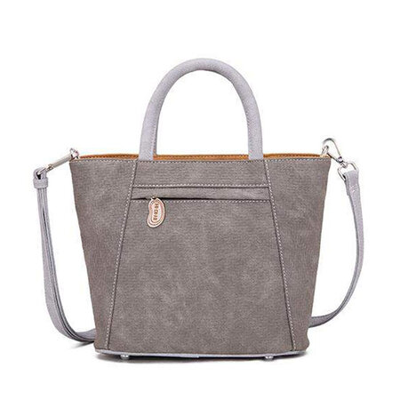 Tas Flip lichtgrijs bruin