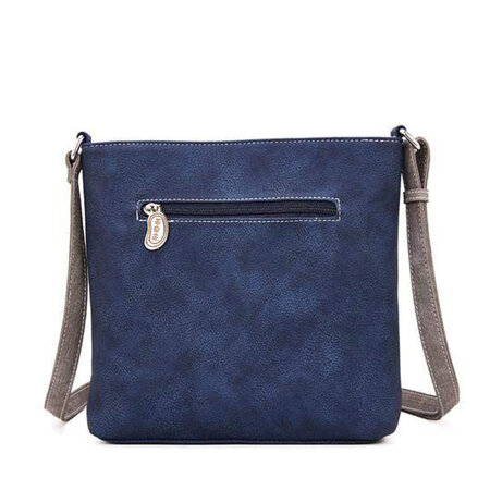 Tas Quack blauw grijs