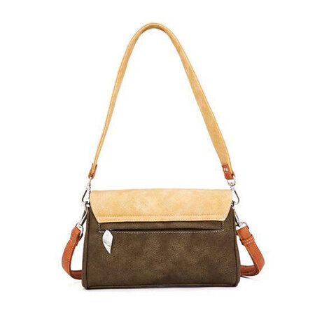 Crossbody Twiggle groen beige grijs