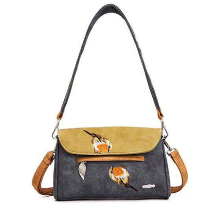 Crossbody Twiggle groen grijs