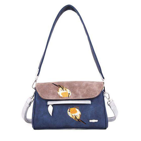 Crossbody Twiggle blauw paars