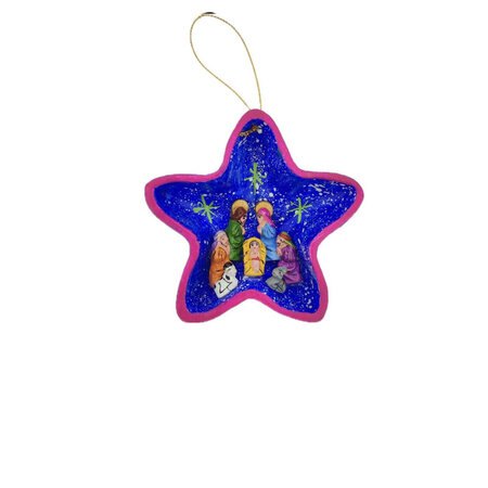 Kerstgroep in ster