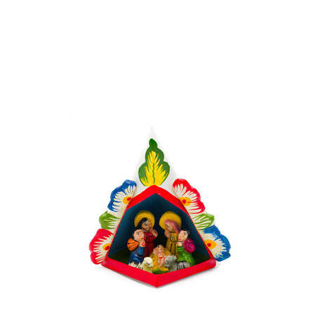 Kerstgroep piramide
