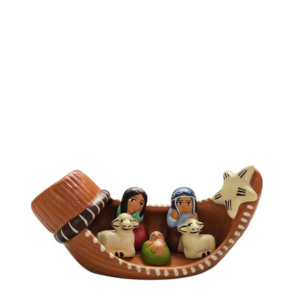 Kerstgroep boot