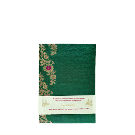 Sari notebook M groen